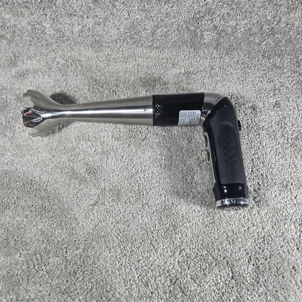 Toogel Immersion Hand‎ Blender Black Cordless 21-Speed Rotating Handle HB-2008B